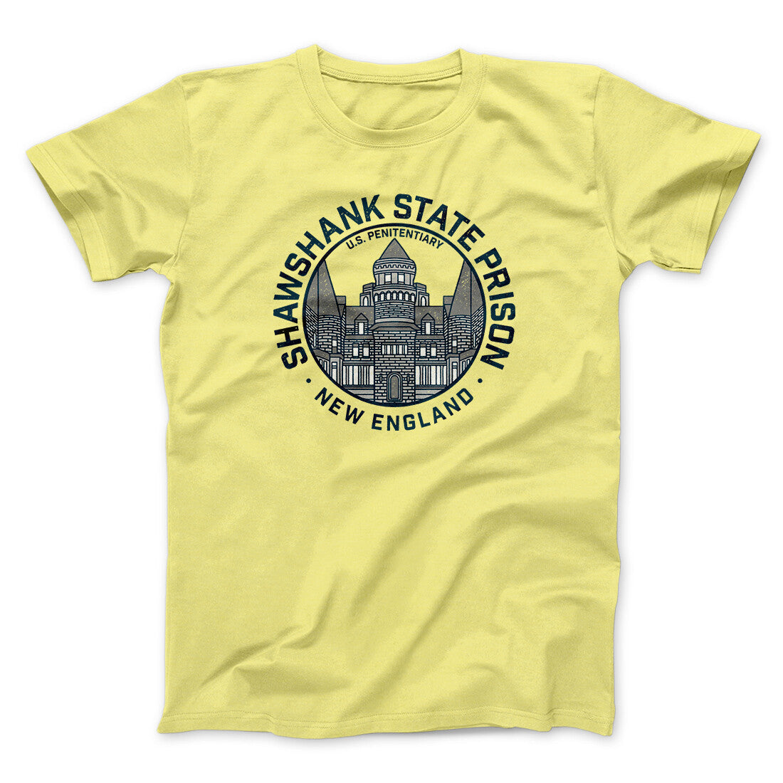 Shawshank State Prison Funny Movie Men/Unisex T-Shirt | Funny Shirt from Famous In Real Life