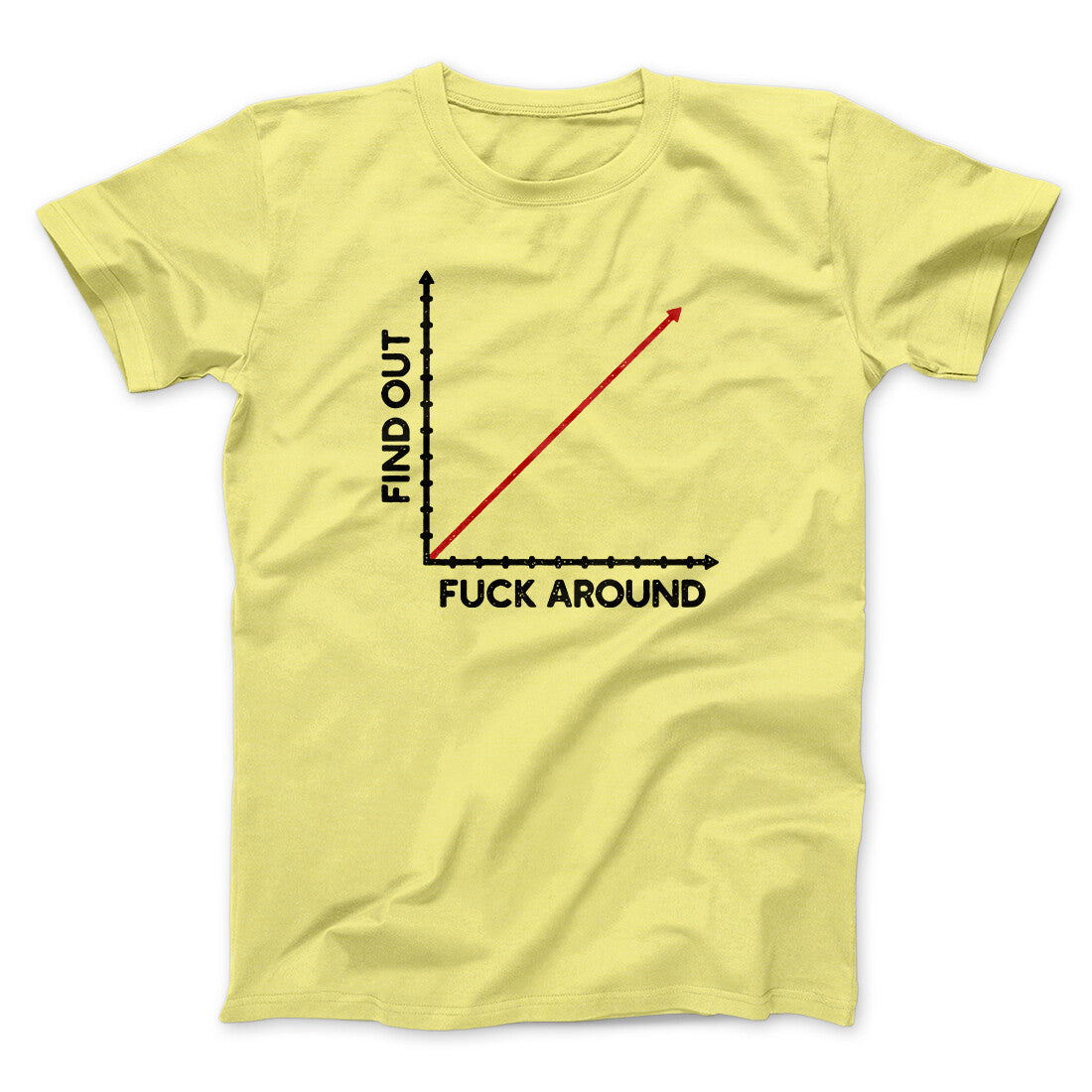 Fuck Around And Find Out Men/Unisex T-Shirt | Funny Shirt from Famous In Real Life