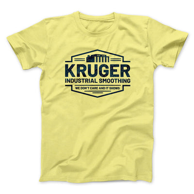 Kruger Industrial Smoothing Men/Unisex T-Shirt Cornsilk | Funny Shirt from Famous In Real Life