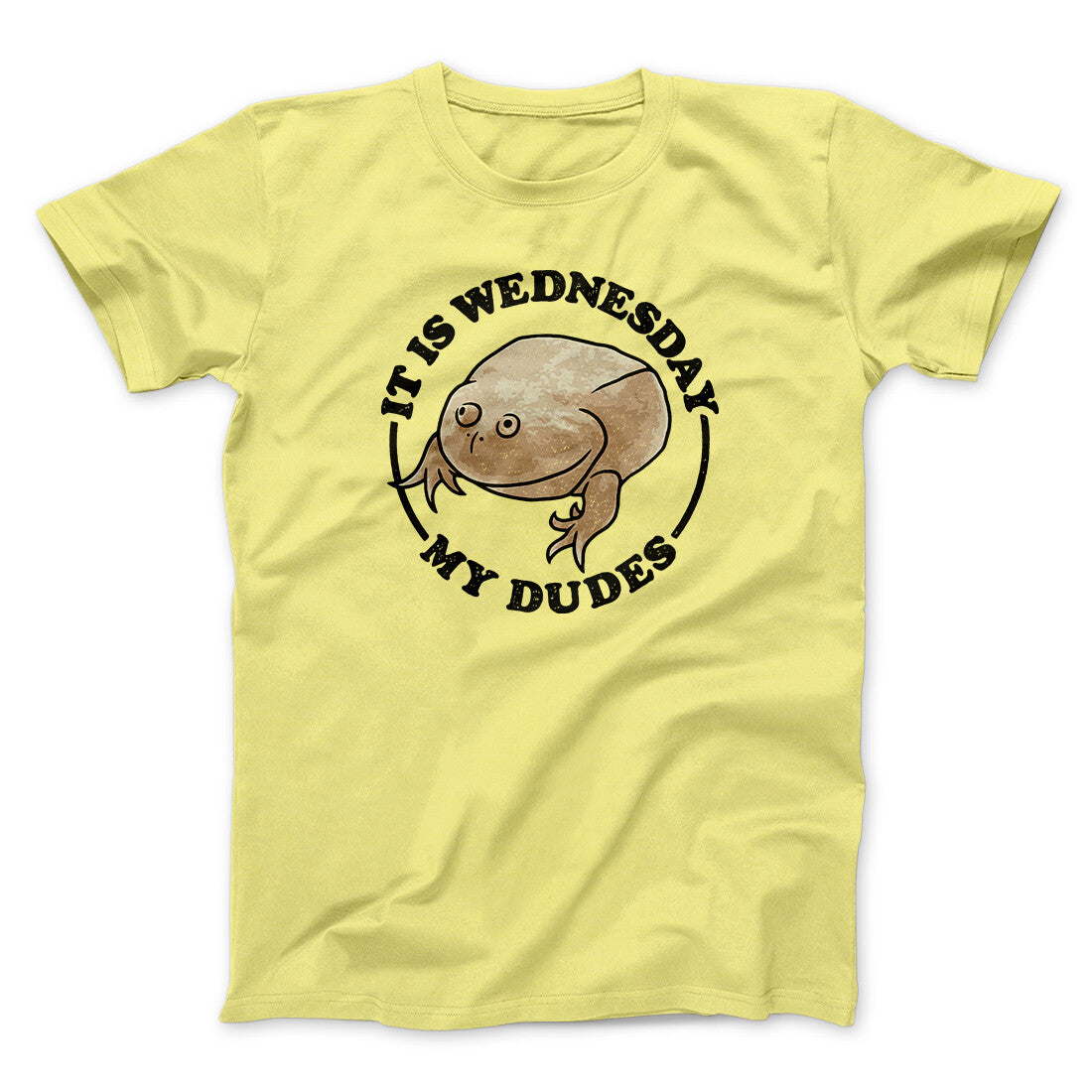 It Is Wednesday My Dudes Men/Unisex T-Shirt | Funny Shirt from Famous In Real Life