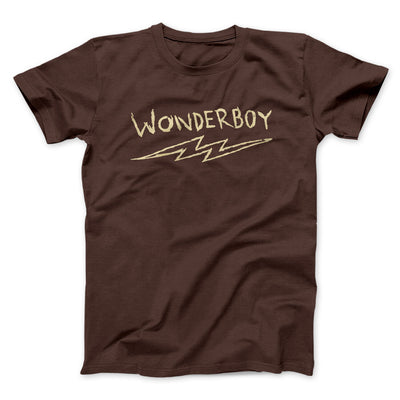 Wonderboy Men/Unisex T-Shirt Dark Chocolate | Funny Shirt from Famous In Real Life