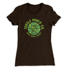 Turtle Power Co. Women's T-Shirt Dark Chocolate | Funny Shirt from Famous In Real Life