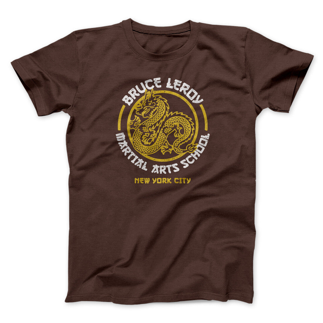 Bruce Leroy Martial Arts School Men/Unisex T-Shirt | Funny Shirt from Famous In Real Life
