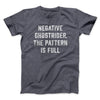 Negative Ghostrider The Pattern Is Full Men/Unisex T-Shirt Dark Heather | Funny Shirt from Famous In Real Life