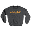 Alright Cubed Ugly Sweater Dark Heather | Funny Shirt from Famous In Real Life