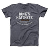Buck’s Hatchets Funny Movie Men/Unisex T-Shirt Dark Heather | Funny Shirt from Famous In Real Life