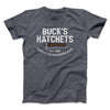 Buck’s Hatchets Men/Unisex T-Shirt Dark Heather | Funny Shirt from Famous In Real Life