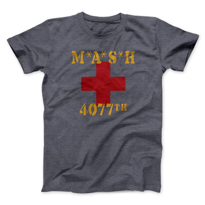 Mash 4077Th Men/Unisex T-Shirt Dark Heather | Funny Shirt from Famous In Real Life