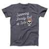 Surviving Purely On Spite Men/Unisex T-Shirt Dark Heather | Funny Shirt from Famous In Real Life