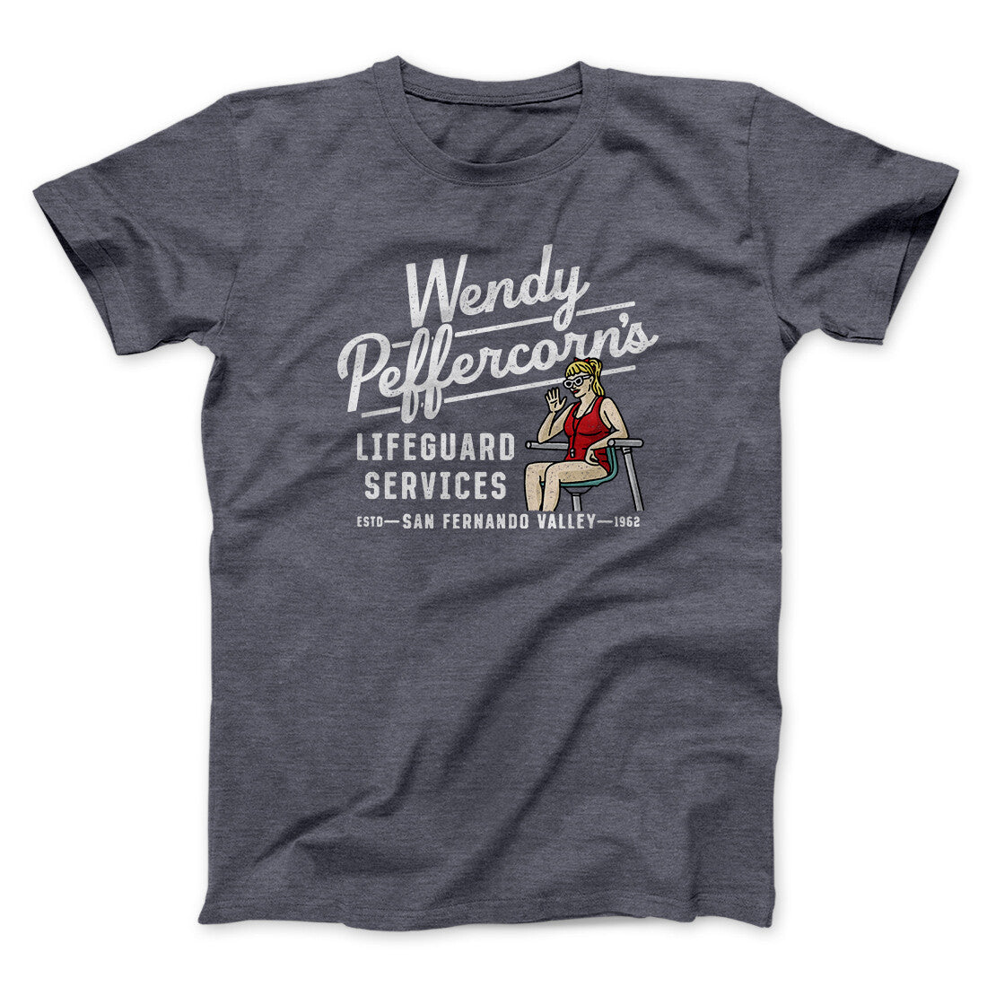 Wendy Peffercorn’s Lifeguard Services Men/Unisex T-Shirt | Funny Shirt from Famous In Real Life