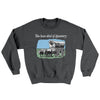 You Have Died Of Dysentery Ugly Sweater Dark Heather | Funny Shirt from Famous In Real Life