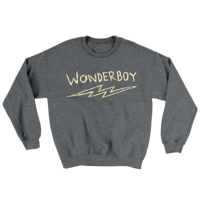 Wonderboy Ugly Sweater Graphite Heather | Funny Shirt from Famous In Real Life
