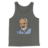Hide The Pain Harold Funny Men/Unisex Tank Top Grey TriBlend | Funny Shirt from Famous In Real Life