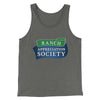 Ranch Appreciation Society Men/Unisex Tank Top Grey TriBlend | Funny Shirt from Famous In Real Life