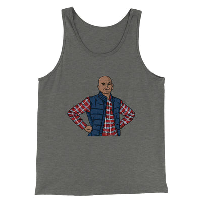 Disappointed Fan Meme Men/Unisex Tank Top Grey TriBlend | Funny Shirt from Famous In Real Life
