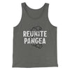 Reunite Pangea Men/Unisex Tank Top Grey TriBlend | Funny Shirt from Famous In Real Life