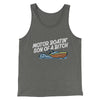 Motor Boatin’ Son Of A Bitch Men/Unisex Tank Top Grey TriBlend | Funny Shirt from Famous In Real Life