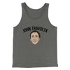 John Travolta Funny Movie Men/Unisex Tank Top Grey TriBlend | Funny Shirt from Famous In Real Life