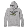 All My Friends Are Dead Hoodie Heather Grey | Funny Shirt from Famous In Real Life