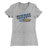 Motor Boatin’ Son Of A Bitch Women's T-Shirt Heather Grey | Funny Shirt from Famous In Real Life