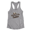 Kick His Ass Seabass Women's Racerback Tank Heather Grey | Funny Shirt from Famous In Real Life