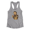 Calvin Candie Meme Women's Racerback Tank Heather Grey | Funny Shirt from Famous In Real Life