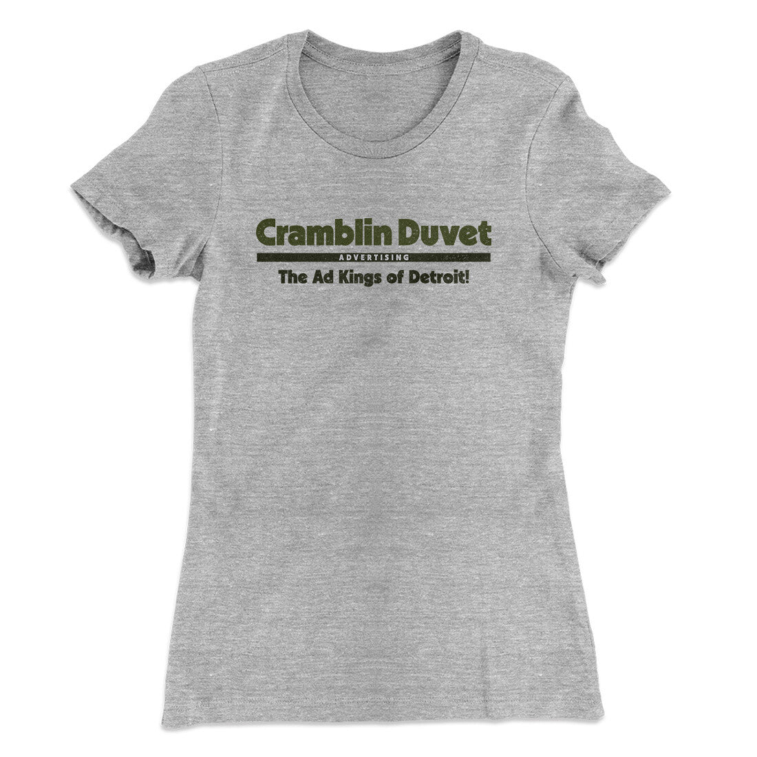 Cramblin Duvet Advertising Women's T-Shirt | Funny Shirt from Famous In Real Life