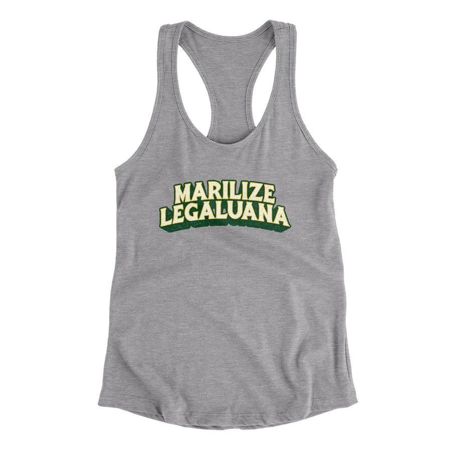 Marilize Legaluana Women's Racerback Tank | Funny Shirt from Famous In Real Life