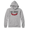 The Wurst Hoodie Heather Grey | Funny Shirt from Famous In Real Life