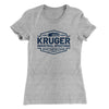 Kruger Industrial Smoothing Women's T-Shirt Heather Grey | Funny Shirt from Famous In Real Life