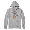 Thicc Thighs And Pumpkin Pies Hoodie Heather Grey | Funny Shirt from Famous In Real Life