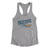 Motor Boatin’ Son Of A Bitch Women's Racerback Tank Heather Grey | Funny Shirt from Famous In Real Life