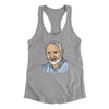 Hide The Pain Harold Funny Women's Racerback Tank Heather Grey | Funny Shirt from Famous In Real Life