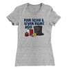 Four Score And Seven Beers Ago Women's T-Shirt Heather Grey | Funny Shirt from Famous In Real Life
