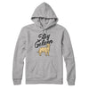 Stay Golden Hoodie Heather Grey | Funny Shirt from Famous In Real Life