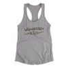 Wonderboy Women's Racerback Tank Heather Grey | Funny Shirt from Famous In Real Life