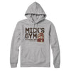 Mick's Gym Hoodie Heather Grey | Funny Shirt from Famous In Real Life