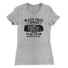 Black Hills Forest Film Club Women's T-Shirt Heather Grey | Funny Shirt from Famous In Real Life