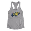 Ice Cube's A Pimp. Women's Racerback Tank Heather Grey | Funny Shirt from Famous In Real Life