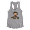 Alien Guy Meme Women's Racerback Tank Heather Grey | Funny Shirt from Famous In Real Life