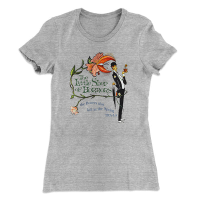 Little Shop Of Horrors Women's T-Shirt Heather Grey | Funny Shirt from Famous In Real Life