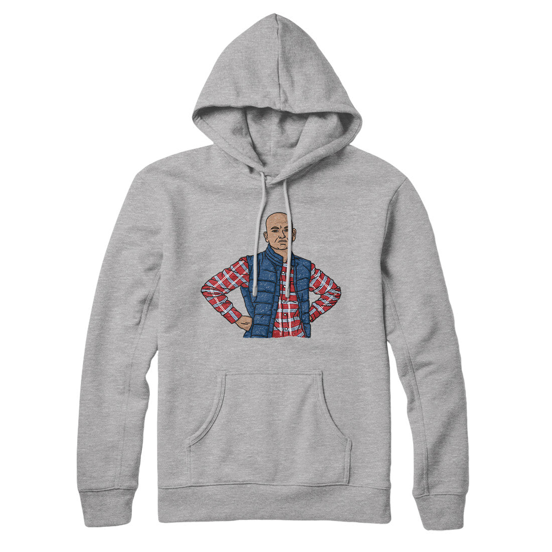 Disappointed Fan Meme Hoodie Heather Grey | Funny Shirt from Famous In Real Life