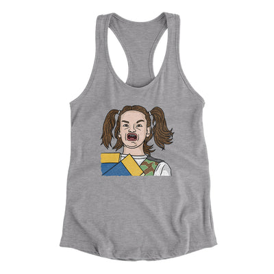Ermahgerd Meme Funny Women's Racerback Tank Heather Grey | Funny Shirt from Famous In Real Life