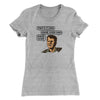 Thats It Man Game Over Man Women's T-Shirt Heather Grey | Funny Shirt from Famous In Real Life