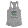 Columbia Inn Women's Racerback Tank Heather Grey | Funny Shirt from Famous In Real Life