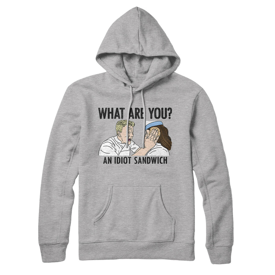 What Are You? An Idiot Sandwich Hoodie | Funny Shirt from Famous In Real Life