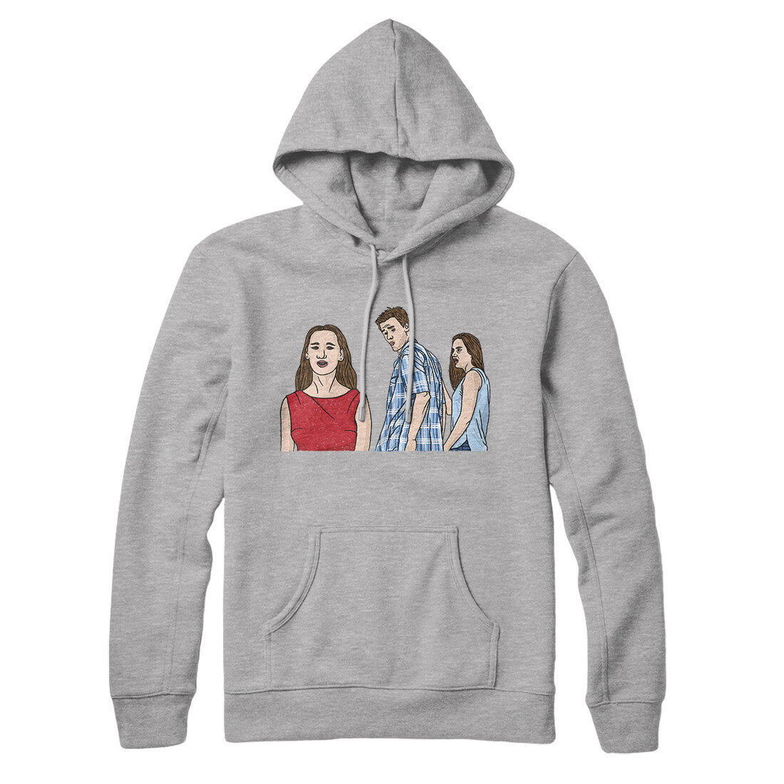 Distracted Boyfriend Meme Hoodie | Funny Shirt from Famous In Real Life