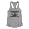 Woodsboro Horror Film Club Women's Racerback Tank Heather Grey | Funny Shirt from Famous In Real Life