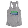 Ranch Appreciation Society Funny Women's Racerback Tank Heather Grey | Funny Shirt from Famous In Real Life