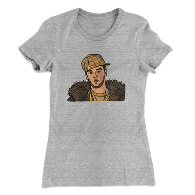 Scumbag Steve Meme Funny Women's T-Shirt Heather Grey | Funny Shirt from Famous In Real Life